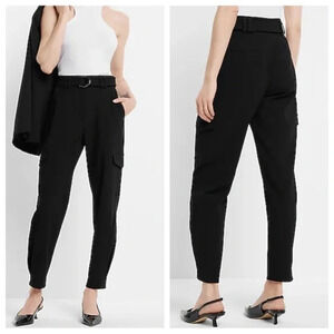 Express belted cargo pants